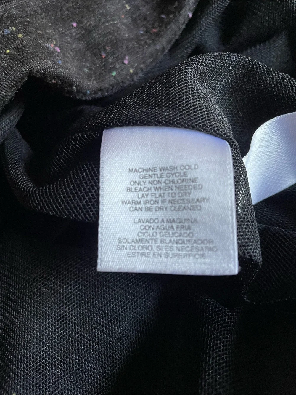 RACHEL Rachel Roy Black Sparkle Cowl-Neck Long Sleeve Dress